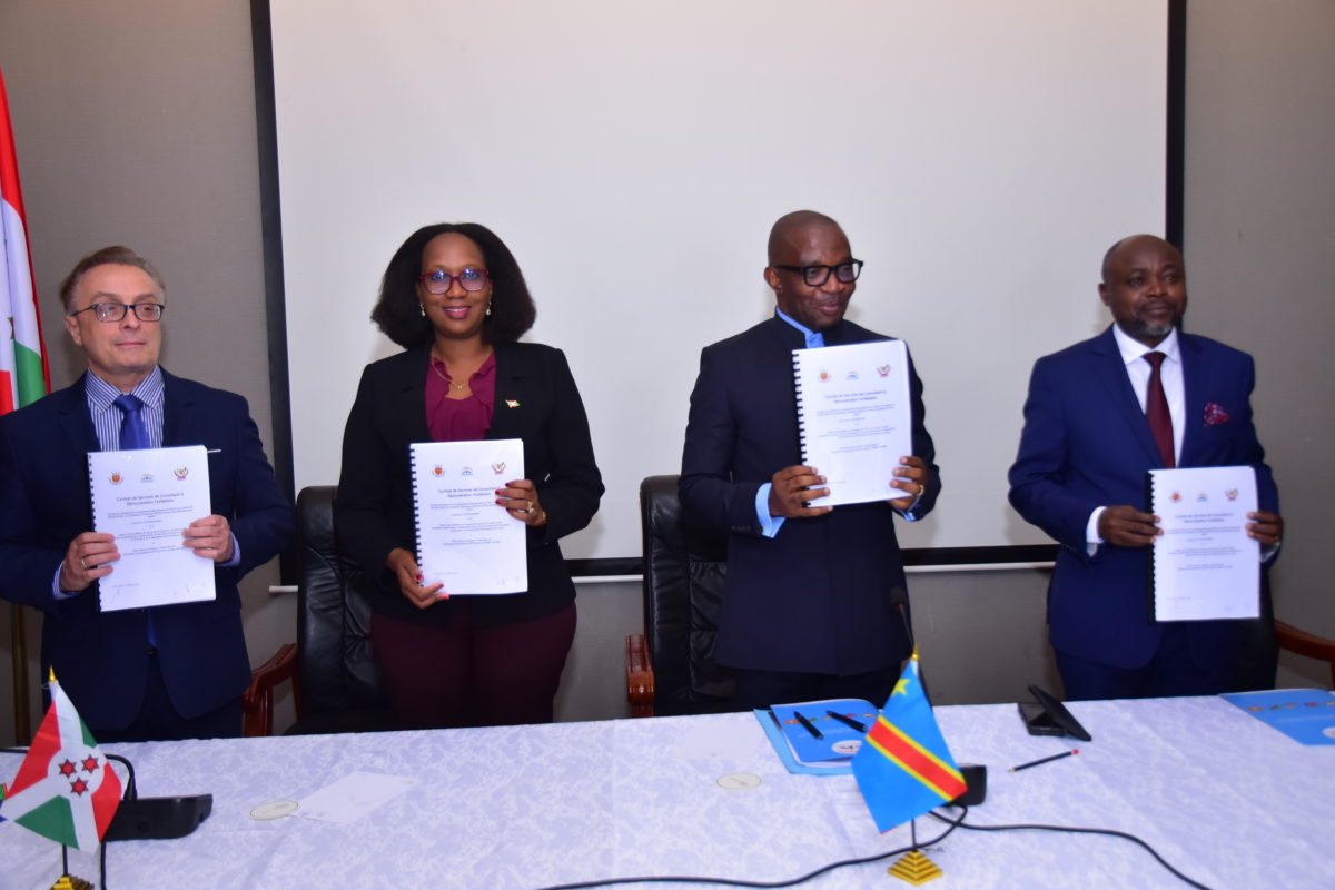 BURUNDI AND DRC SIGN CONTRACT FOR A FEASIBILITY STUDY FOR THE ...